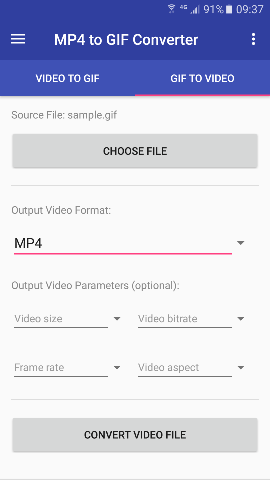 Video to GIF Converter  Convert Video to Animated GIF by Frame to Frame